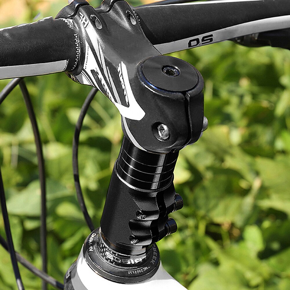 Road Bike Handlebar Stem Extender Bicycle Handlebar Stem Extension Adaptor Aluminum Alloy Bike Handle Bar Riser
