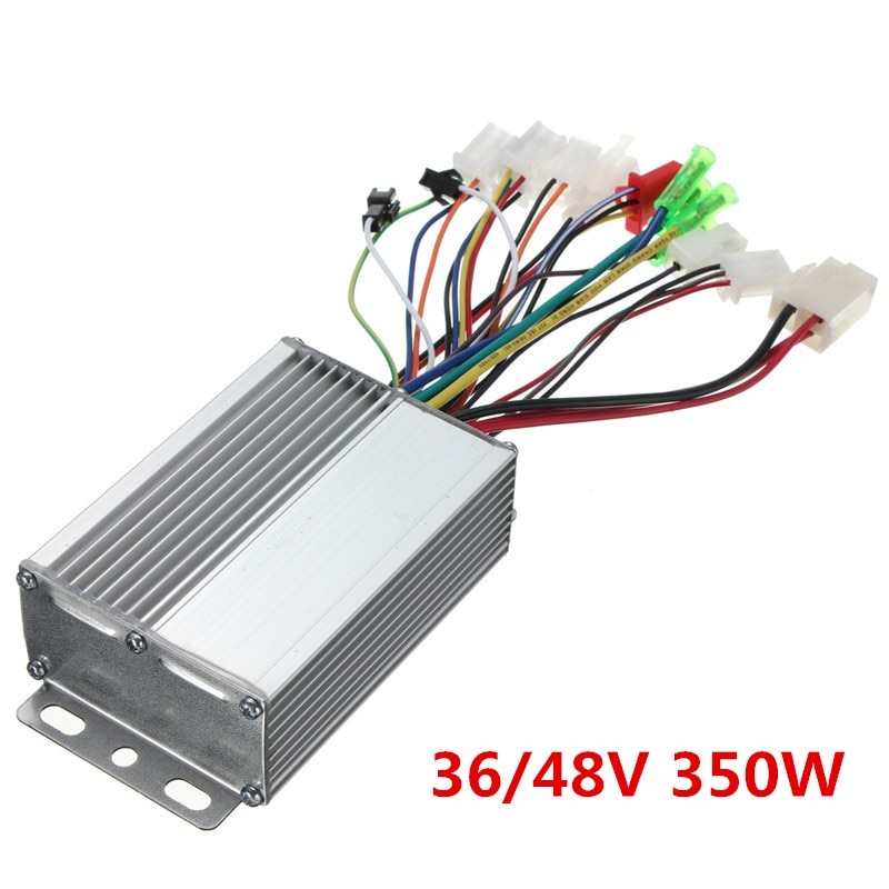 Dc 36V/48V 350W Borstelloze Controller Dc Motor Regulator Speed Controller Voor Elektrische Fiets E-bike Scooter