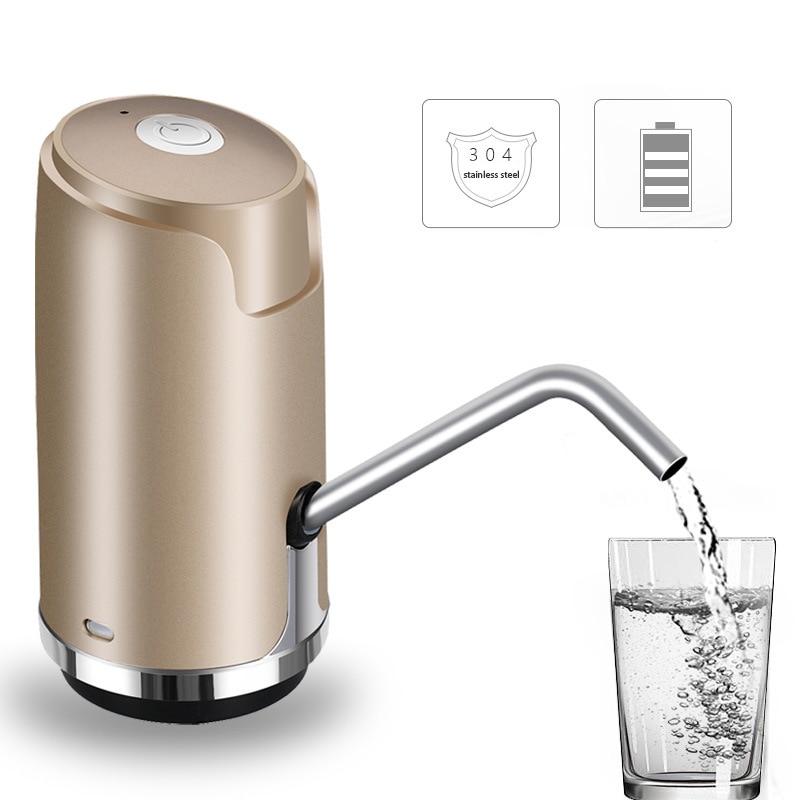 Kbxstart Electric Bottled Water Dispenser Pump Wireless USB Drinking Water Bottle Suction Mini Dispensador De Agua Fria Electric