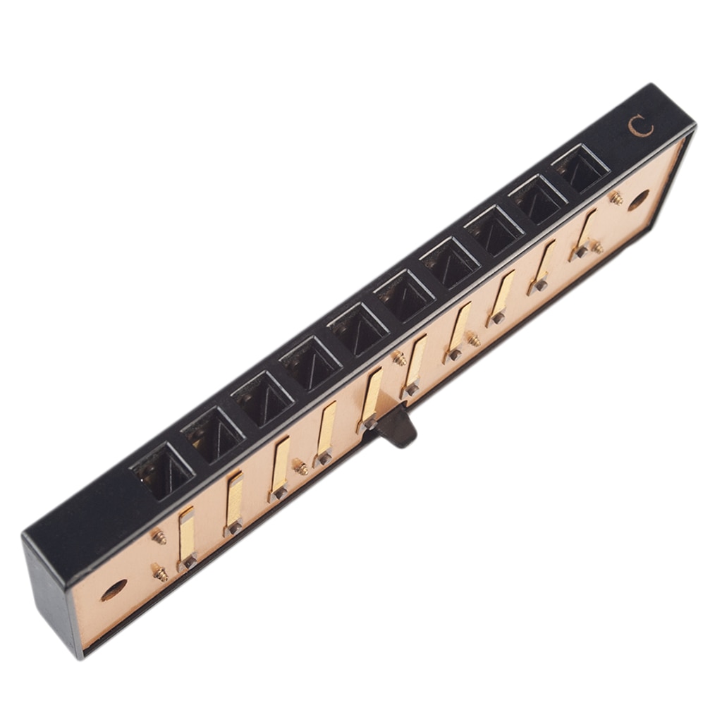 10 Hole Harmonica Kam Met Riet Set C Sleutel Voor Alle Stijlen Van Muziek Harmonica Deel Houtblazers