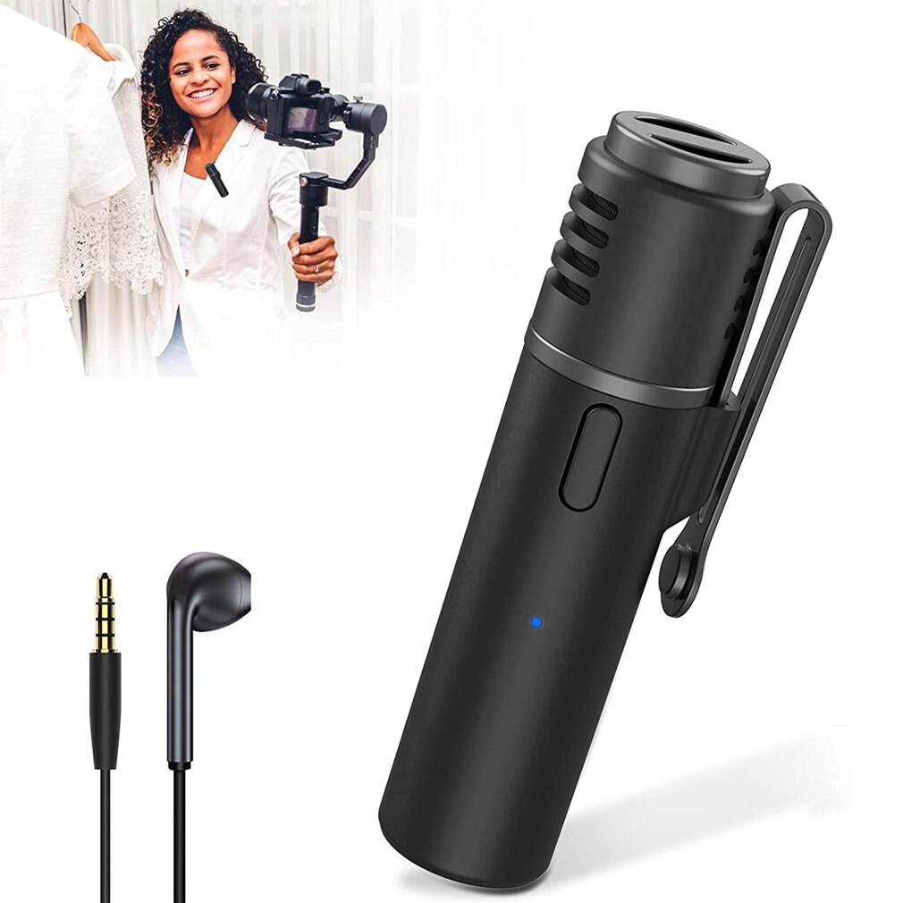 Draadloze Bluetooth Microfoon Mobiele Telefoon Vlog Video Radio Netwerk Celebrity Live Korte Video Schieten En Opnemen