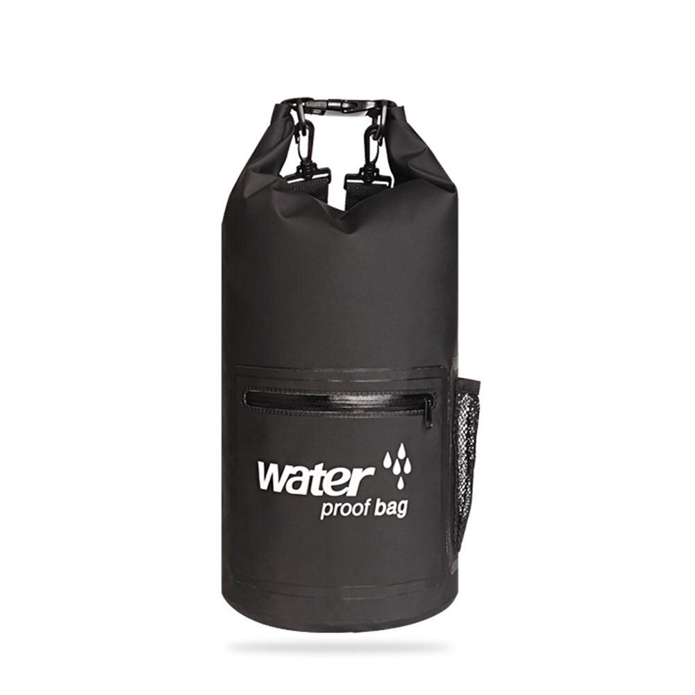 Bolsa impermeable para natación, bolsa de secado flotante para la playa, para Suifing, conducción: Black 10L