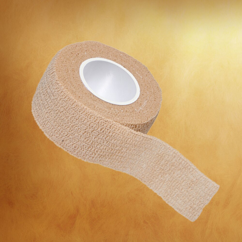 6pcs Cohesive Bandages Elastic Nonwovens Strong Self Adherent Wrap for Sports Athletic: Beige