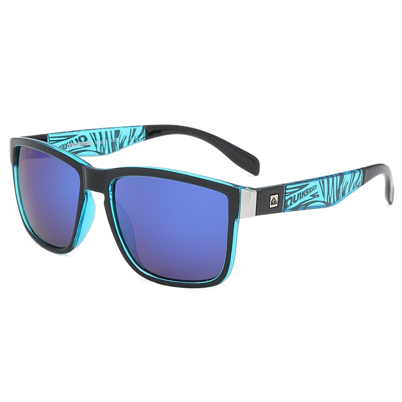 QS056 Klassieke Sport Zonnebril Mannen Vrouwen Strand Vissen Zonnebril Populaire Vierkante Glazen UV400