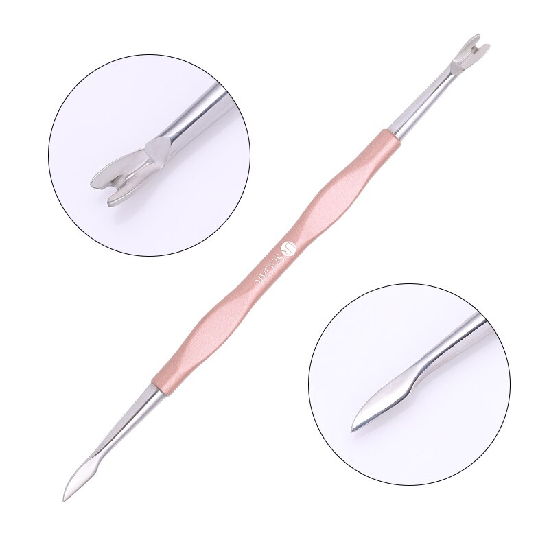 Azúcar UR oro rosa, para uñas cutícula cortauñas de tijeras cortador de cutículas producto para eliminar la piel muerta de pedicura de uñas de arte: Cuticle Remover