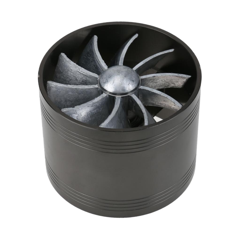 Turbina de admisión de modificación de coche adecuada para manguera de admisión de aire diámetro 65-74mm Gas ahorro de combustible ventilador respiradero