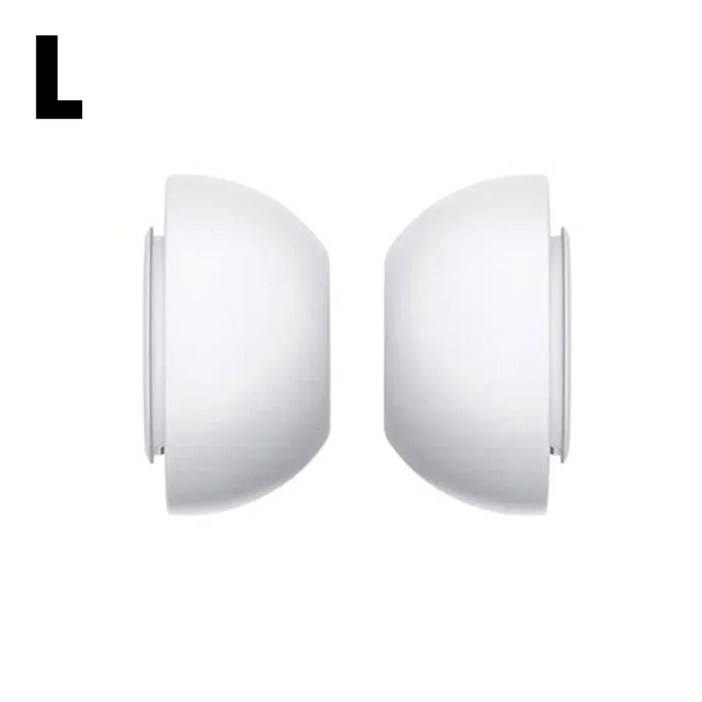 Almohadillas de repuesto para AirPods Pro 1st 2nd, almohadillas de goma de silicona, tapa de auriculares, accesorios de Gel XS/S/M/L, color blanco: 2XS / Azul cielo