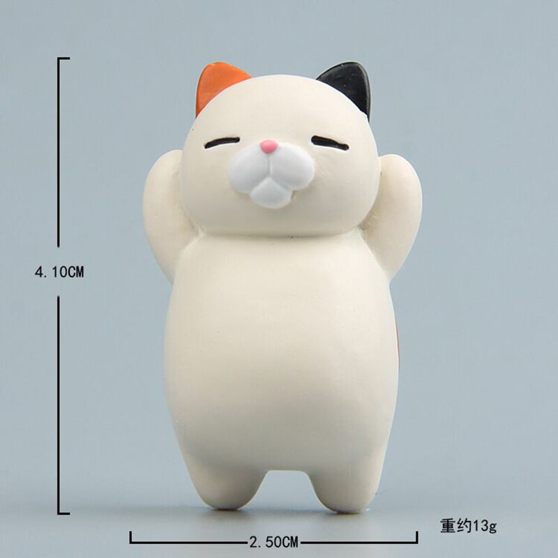 Palo de refrigerador con cierre magnético 3d de gato realista japonés, bonito imán de nevera, de decoración para el hogar