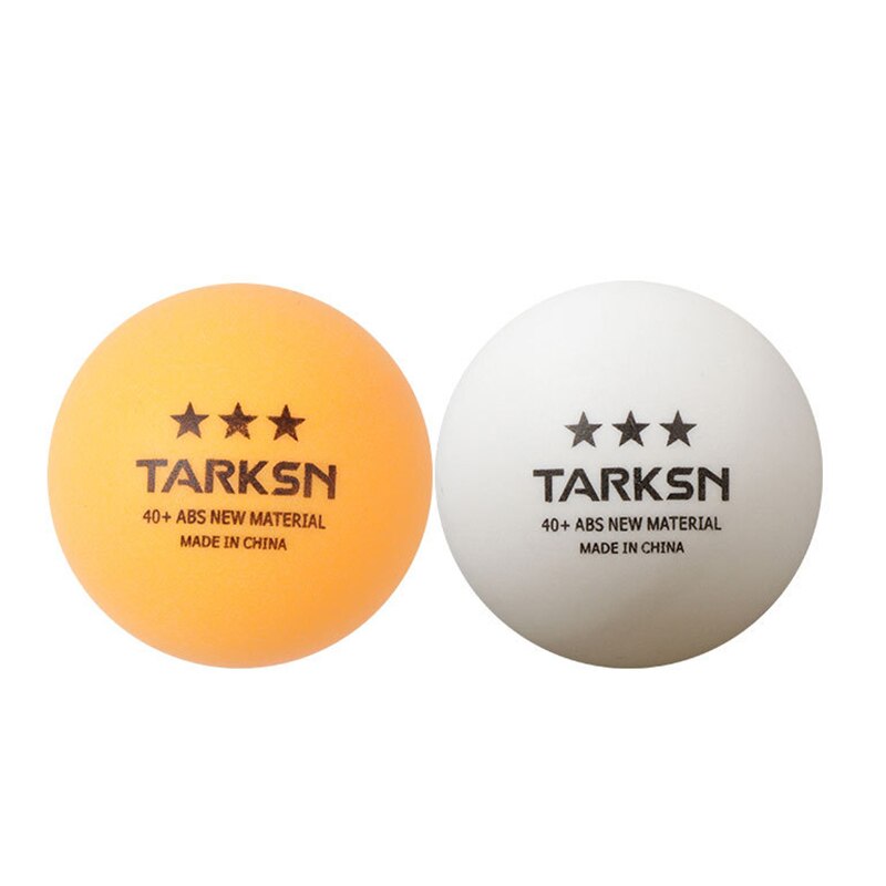 3- stjerne 40mm 2.8g abs bordtennis bordtennisbold hvid orange amatør avanceret træning konkurrence bold