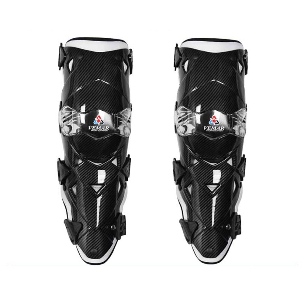 Men Motorcycle Knee Pads Red Moto Protection Knee Protector Motocross Equipment Motorbike Knee Moto Protective Gear Four Seasons: E-18 WH Knee Pads