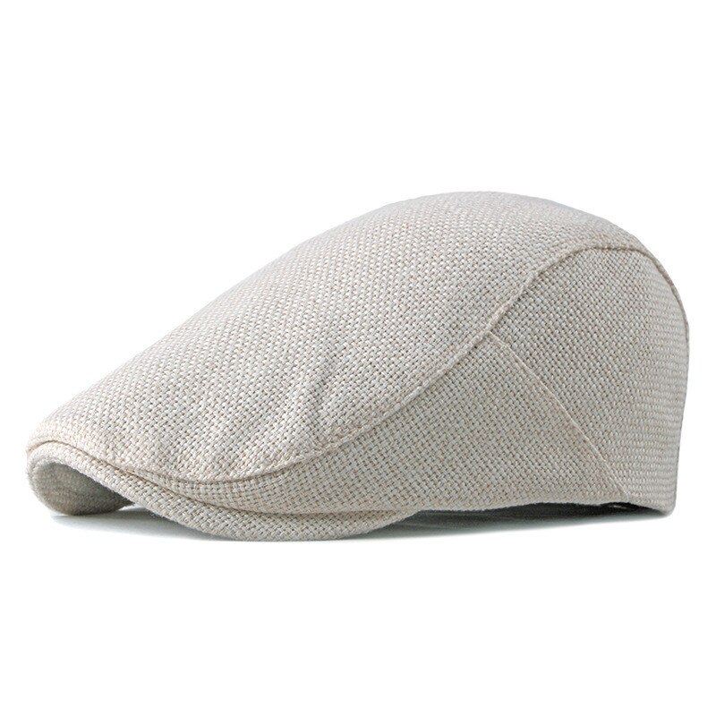 Lente Zomer Katoen Effen Kleur Newsboy Caps Platte Pet Mannen En Vrouwen Schilder Baret Hoeden 15