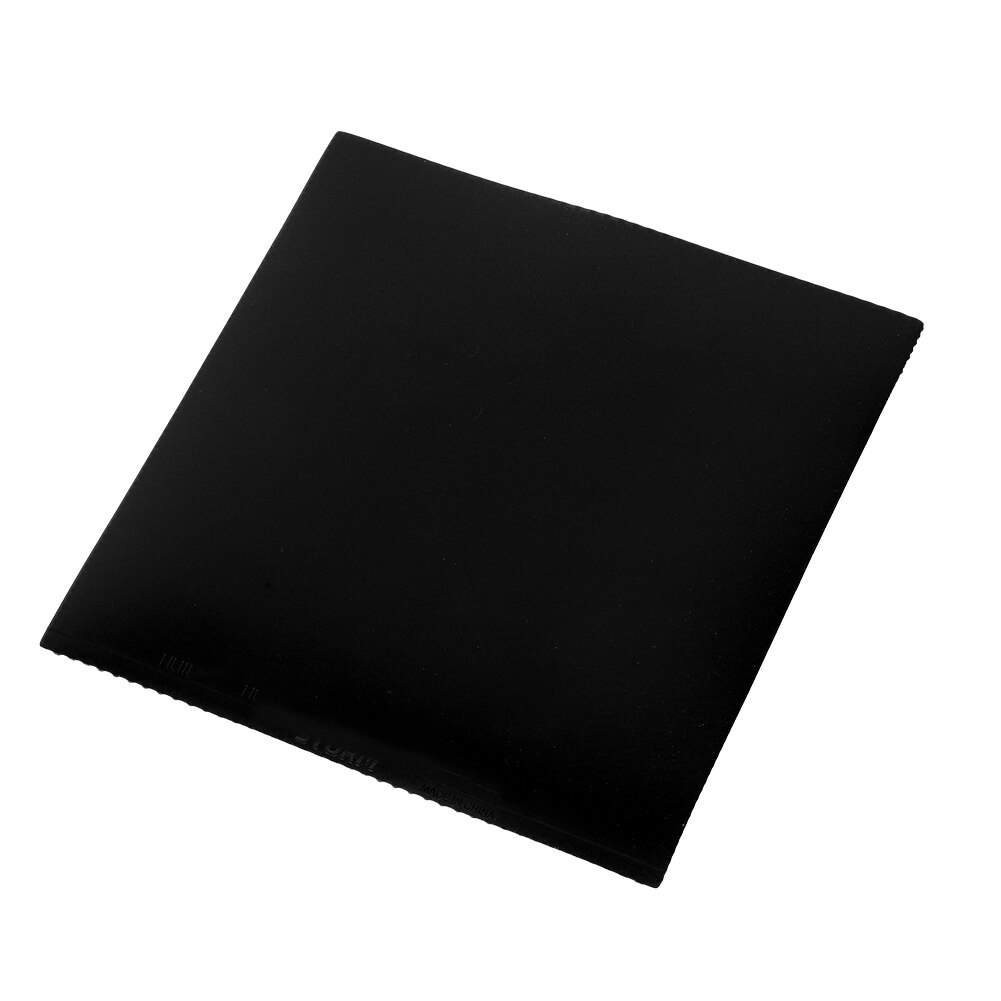Tafeltennisbatje rubbers noppen in pingpongbathoes beginner gevorderde speler trainingsaccessoires: Zwart