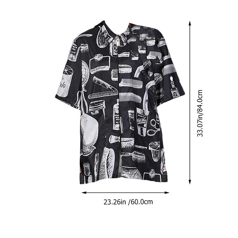 Uniforme de coiffeur , vêtements de travail pour coiffeur: black L