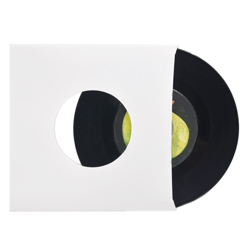 20Pcs DVD Clear Blu-ray Sleeves Paper Bag Cover Wallet Envelopes Disc Case