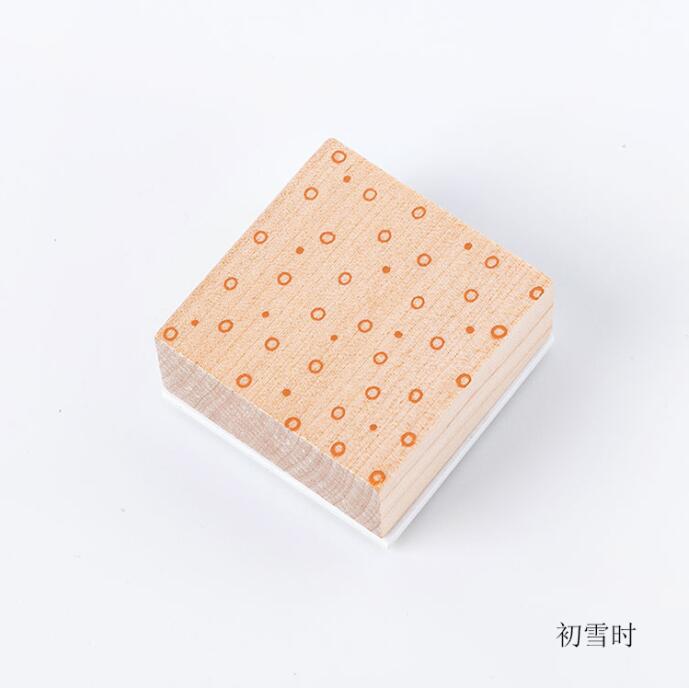 XINAHER, sello Vintage de decoración de cuaderno con Árbol de pájaros, sellos de goma madera para scrapbooking, papelería DIY, sello estándar artesanal: B