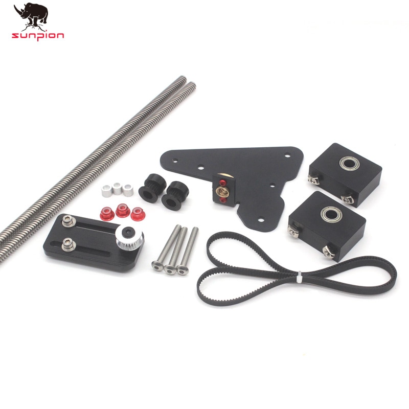 1set Creality Ender 3 CR-10 dual Z axis upgrade kit for Ender 3 Pro 3D printer parts