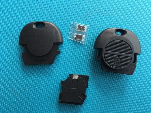 1pc 2 painiketta kaukosäätimen avainkotelo nissan primera nats key almera avaimen kansi aihio 2 kpl mikrokytkimet ilman logoa: Tapaus