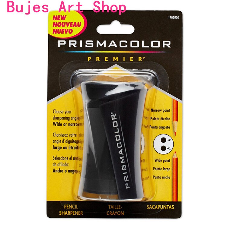 Prismacolor premier 24/36/48/60/72/132/150 väri sanford lapis de cor öljykynä 3.8mm pehmeä ydin prismacolor artistin värikynä: Teroitin