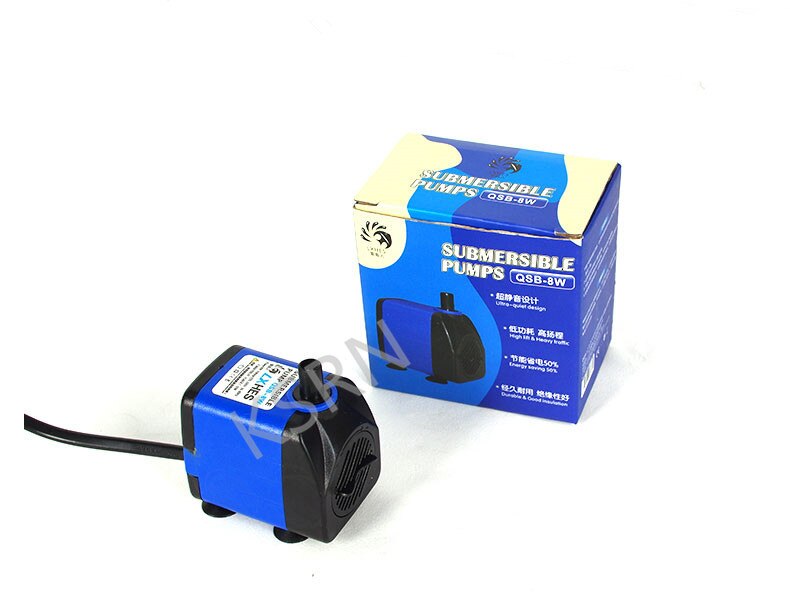 220 V zatapialne pompa wodna 900LPH akwarium fontanna akwarium jesień hydroponicznych 8 W