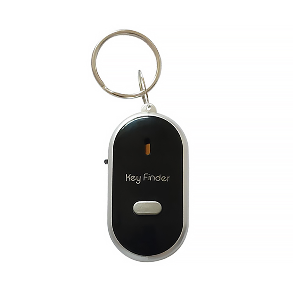 Tragbare Größe Keychain Alte Menschen Anti-verloren Alarm Schlüssel Finder kabellos Nützliche Pfeife Klang LED Licht Lokalisierer Finder Keychaing: 04