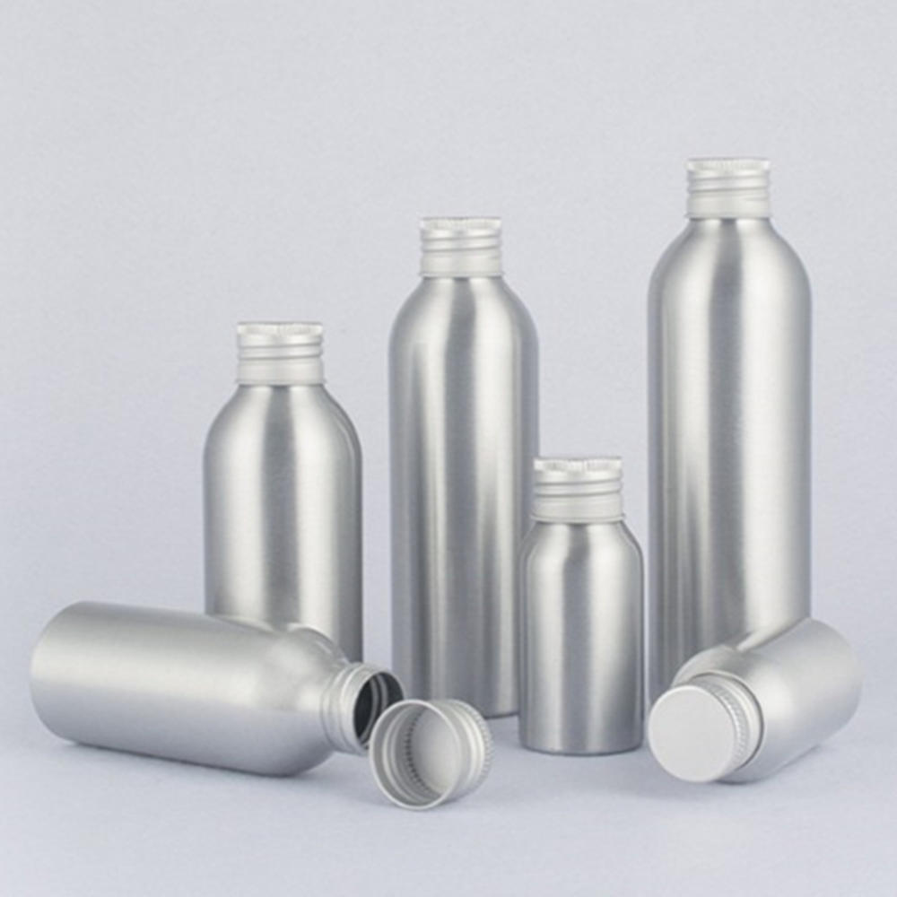 40/50/100/120/150/250ml aluminium sprayflaskor påfyllningsbar parfym bärbar tom behållare resa kosmetisk sprayer atomizer
