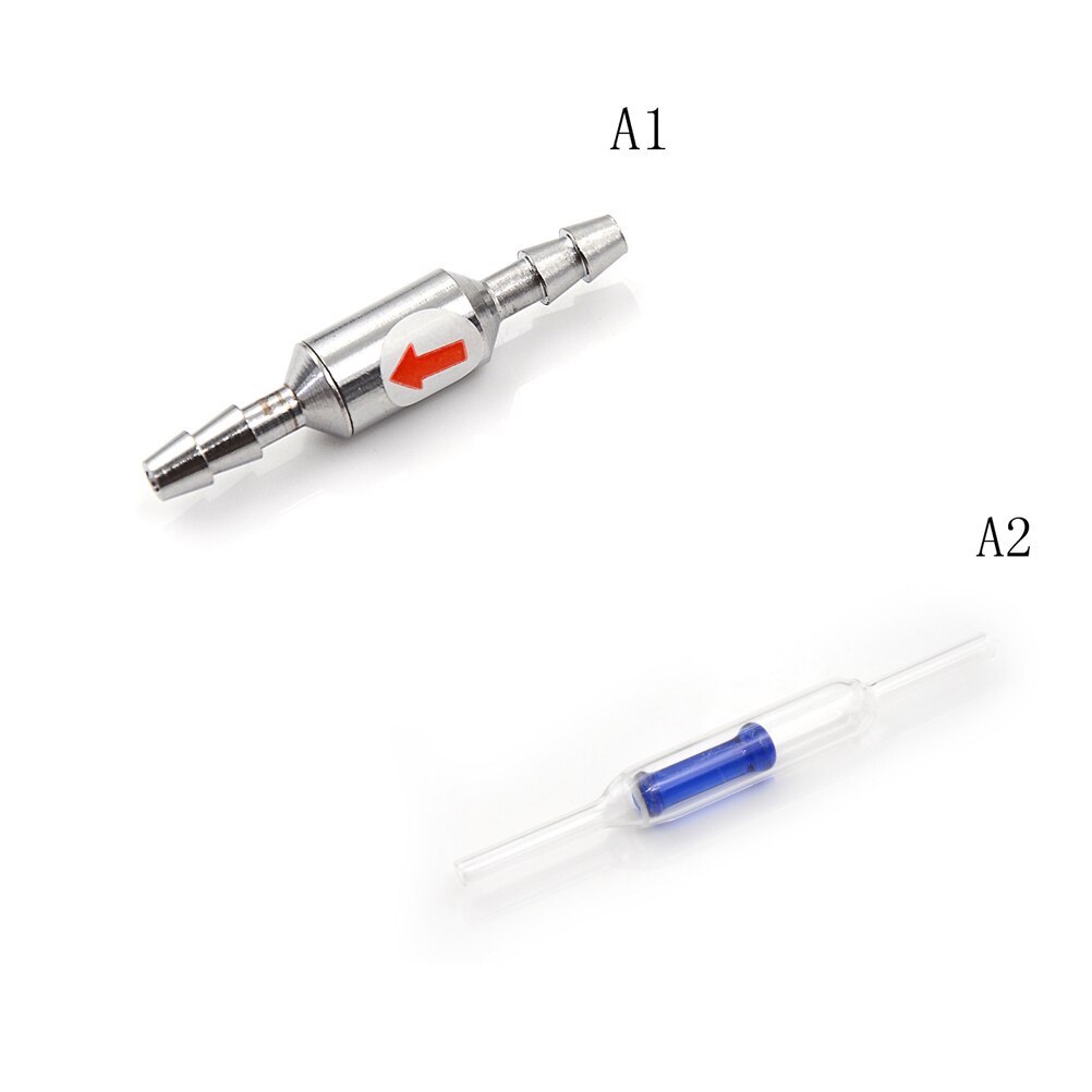 1Pc Stainless Steel CO2 Check Valve One Way For Aquarium CO2 Diffuser Regulator