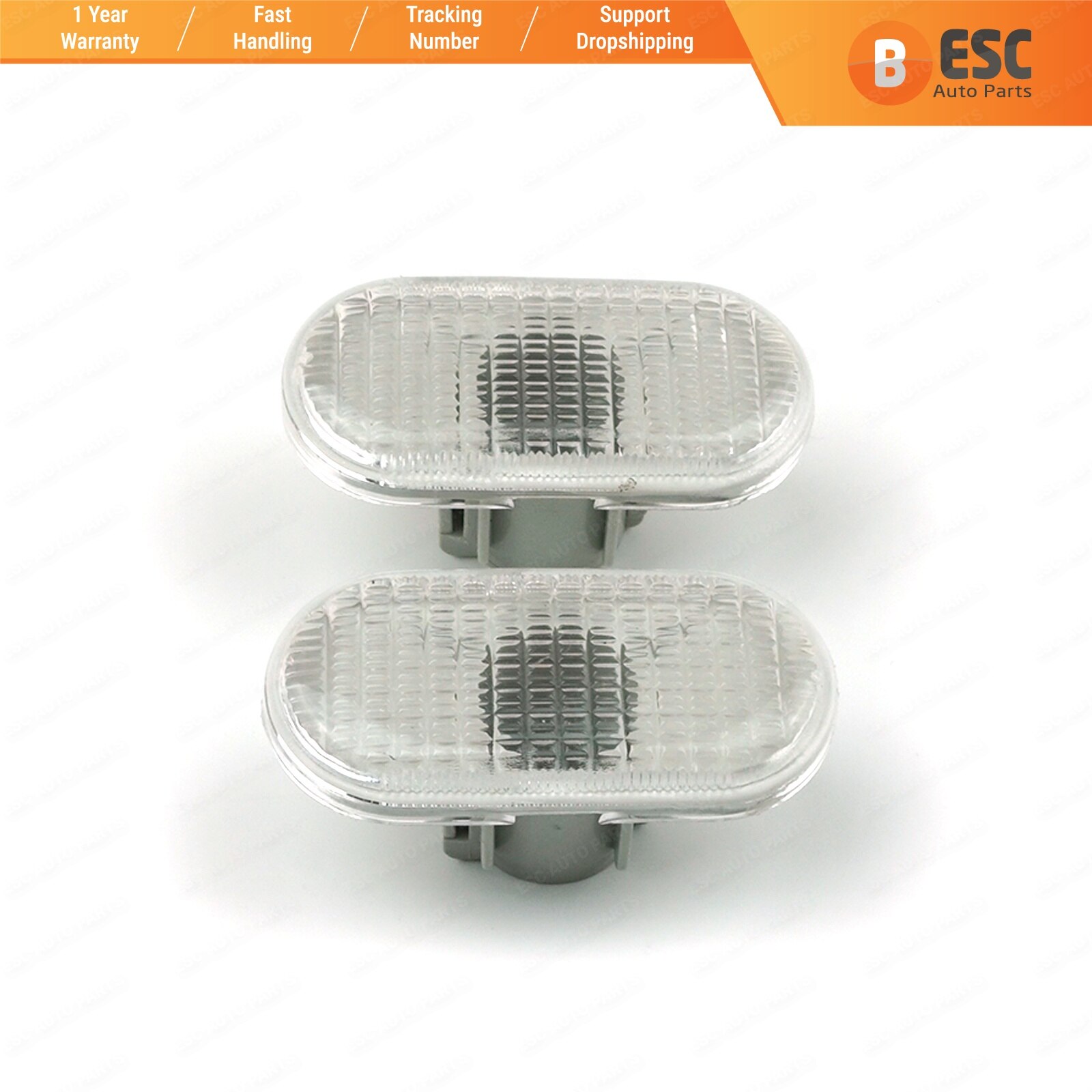 ESC ESP748 2 szt. Lampka kontrolna boczna 8200257884 dla Renault Clio 2