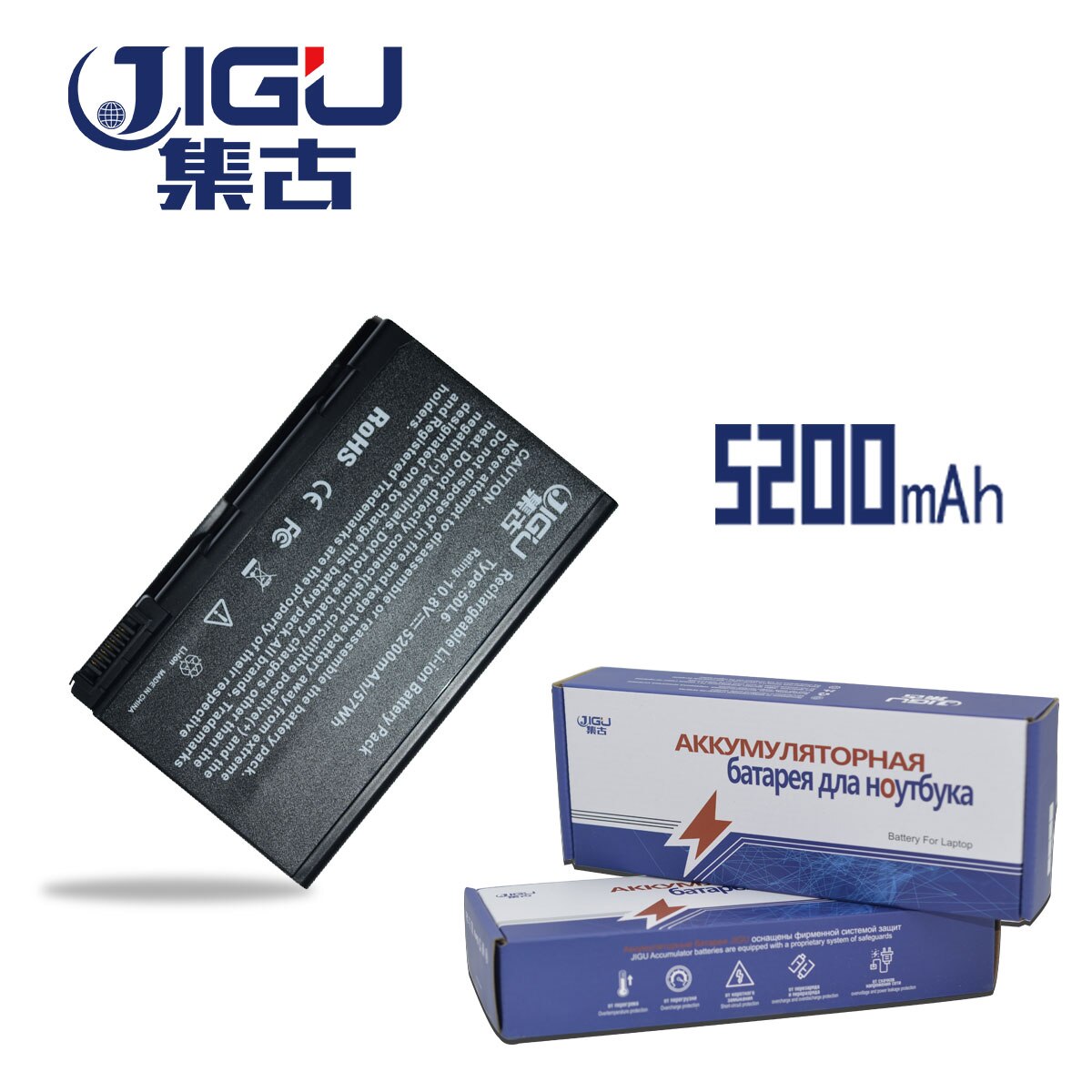 Jigu Laptop Batterij Voor Acer Aspire 3100 3690 9110 9120 9800 9810 9920G BATBL50L4 BATBL50L6 BATCL50L6 5100 5110 5515 5610 5630