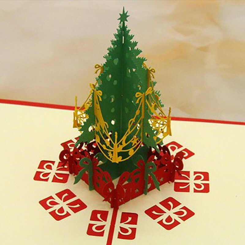 Christmas card 3d pop up greeting cards for year g vicedeal