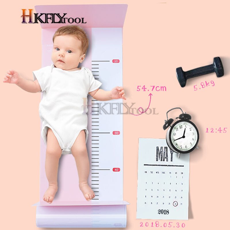 Measuring Mat for infant baby body length meter baby growth ruler infant body measurement Tape Measure