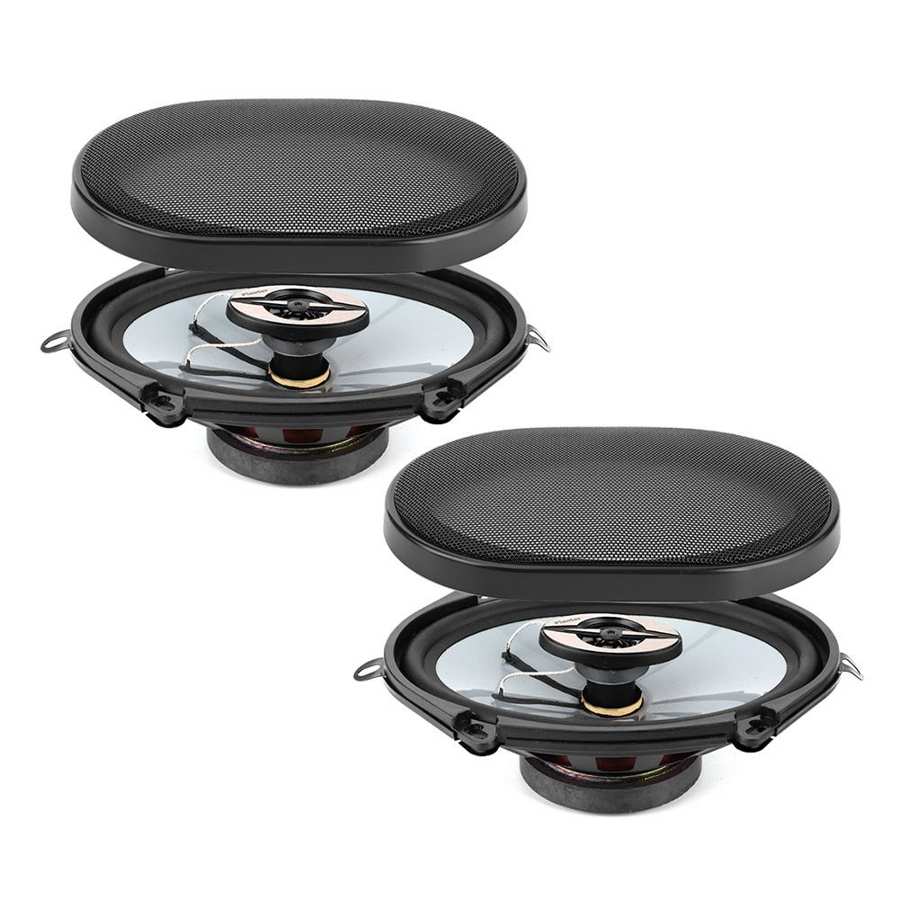 2 uds. Altavoz de Audio para coche de 380W, altavoz estéreo Coaxial HiFi de 5x7 pulgadas para puerta de coche, guantera, Panel de caja