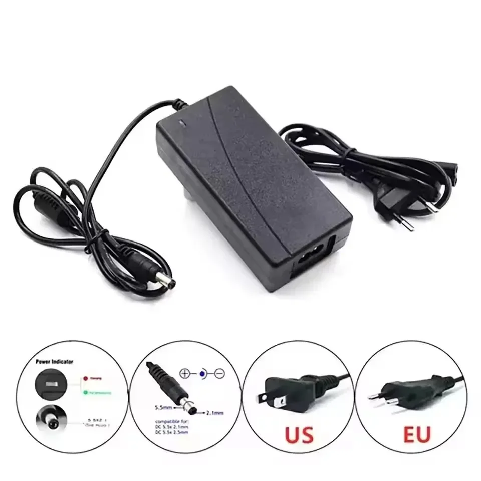 24V 50Ah 18650 Lithium Battery Pack - 6S2P 50000mAh Rechargeable Li-ion Battery with Fast Charger, Safe & Durable: green