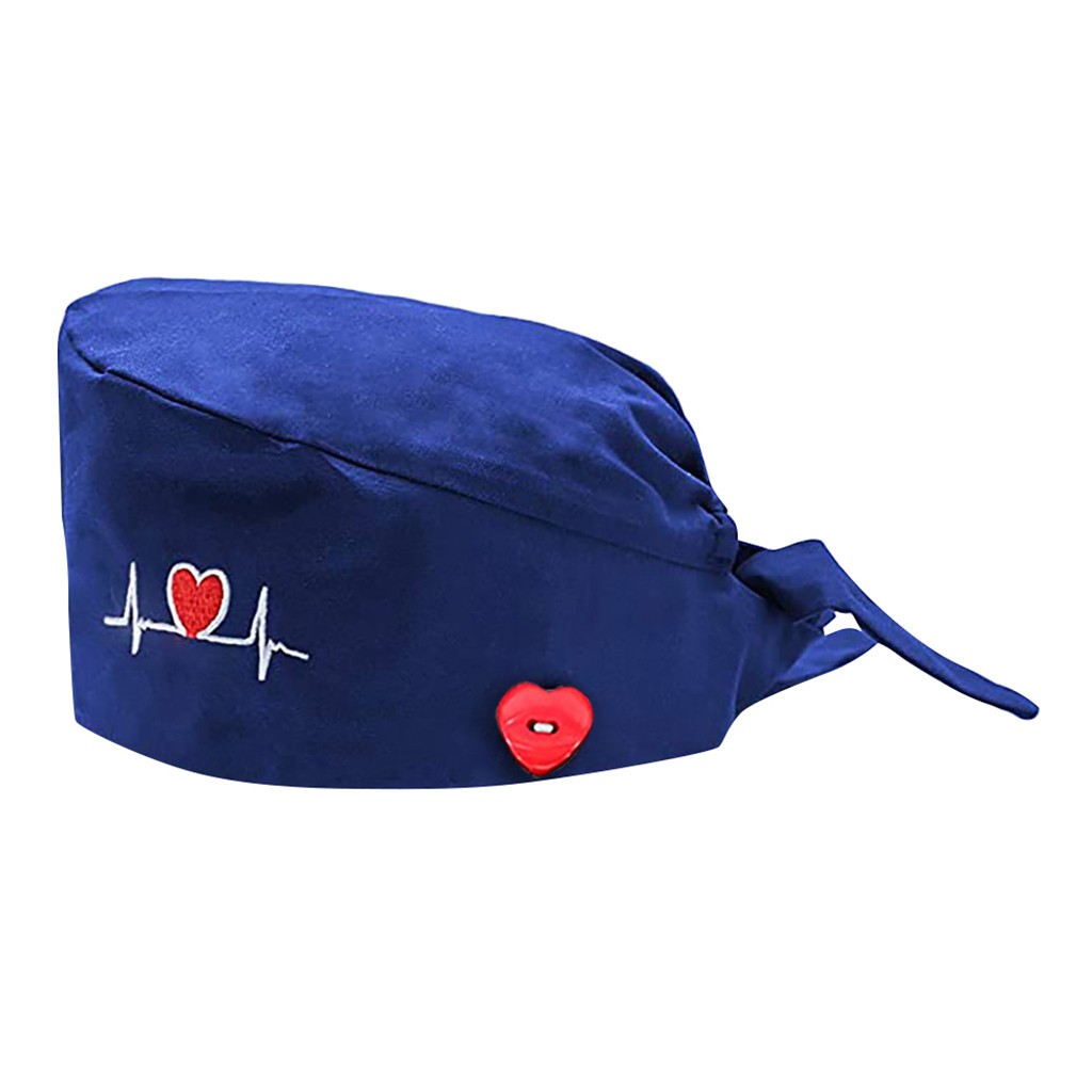 # H30 sombreros estampados a la para hombres y mujeres, gorro de trabajo informal Unisex, gorro boofante: Blue