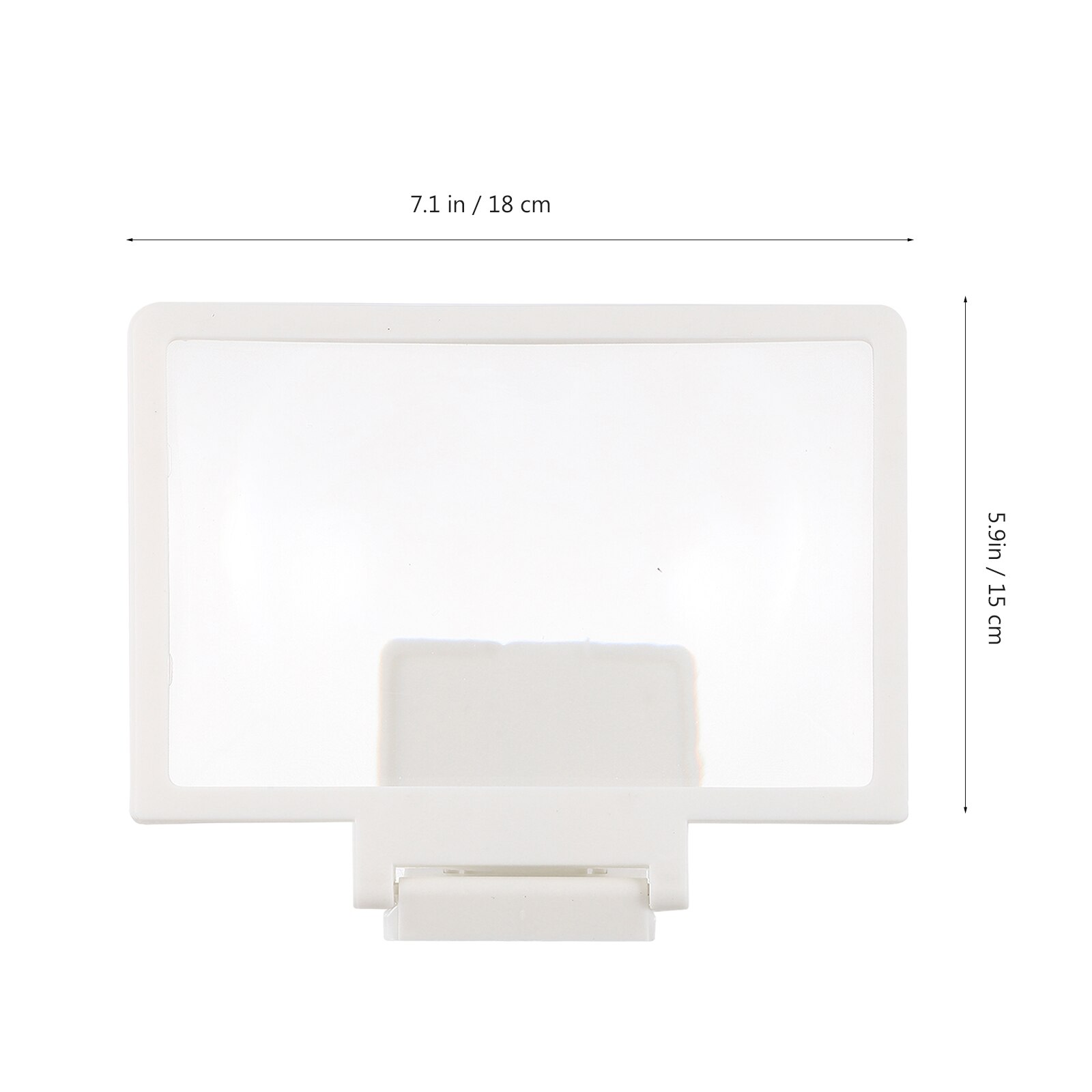 Loupe d'écran de téléphone portable 3 pièces, agrandissement d'écran de téléphone portable pratique Anti-radiation