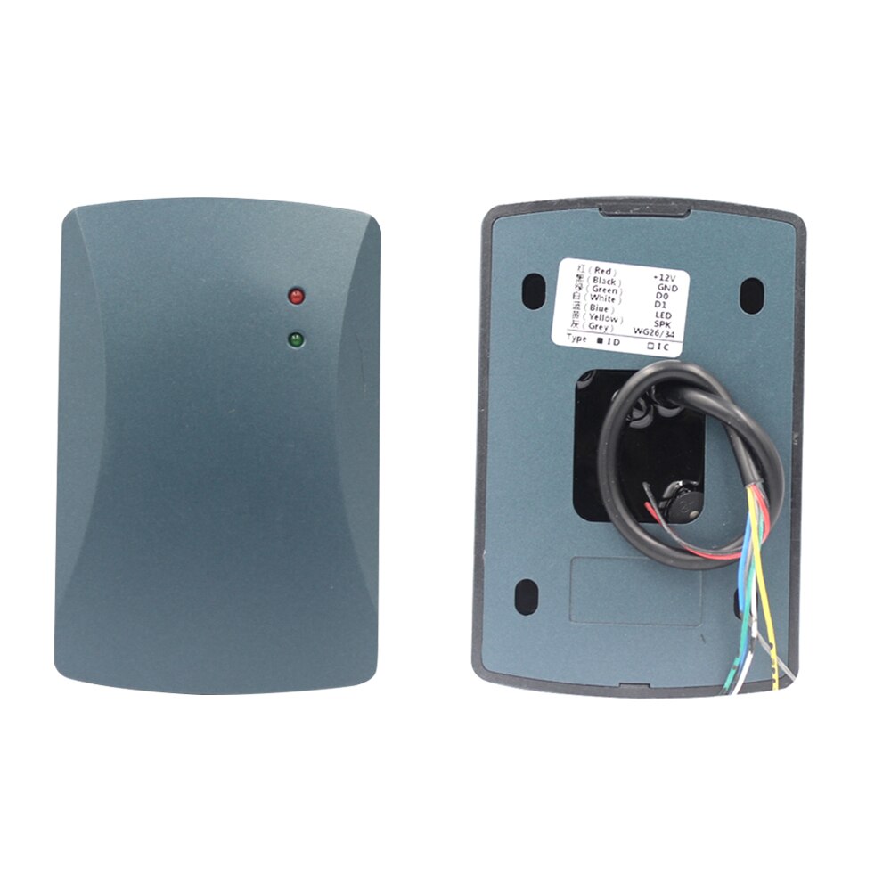 125KHZ waterproof outdoor and indoor using Access Control MF RFID card Reader ABS Building outdoor 13.56MHz Reader