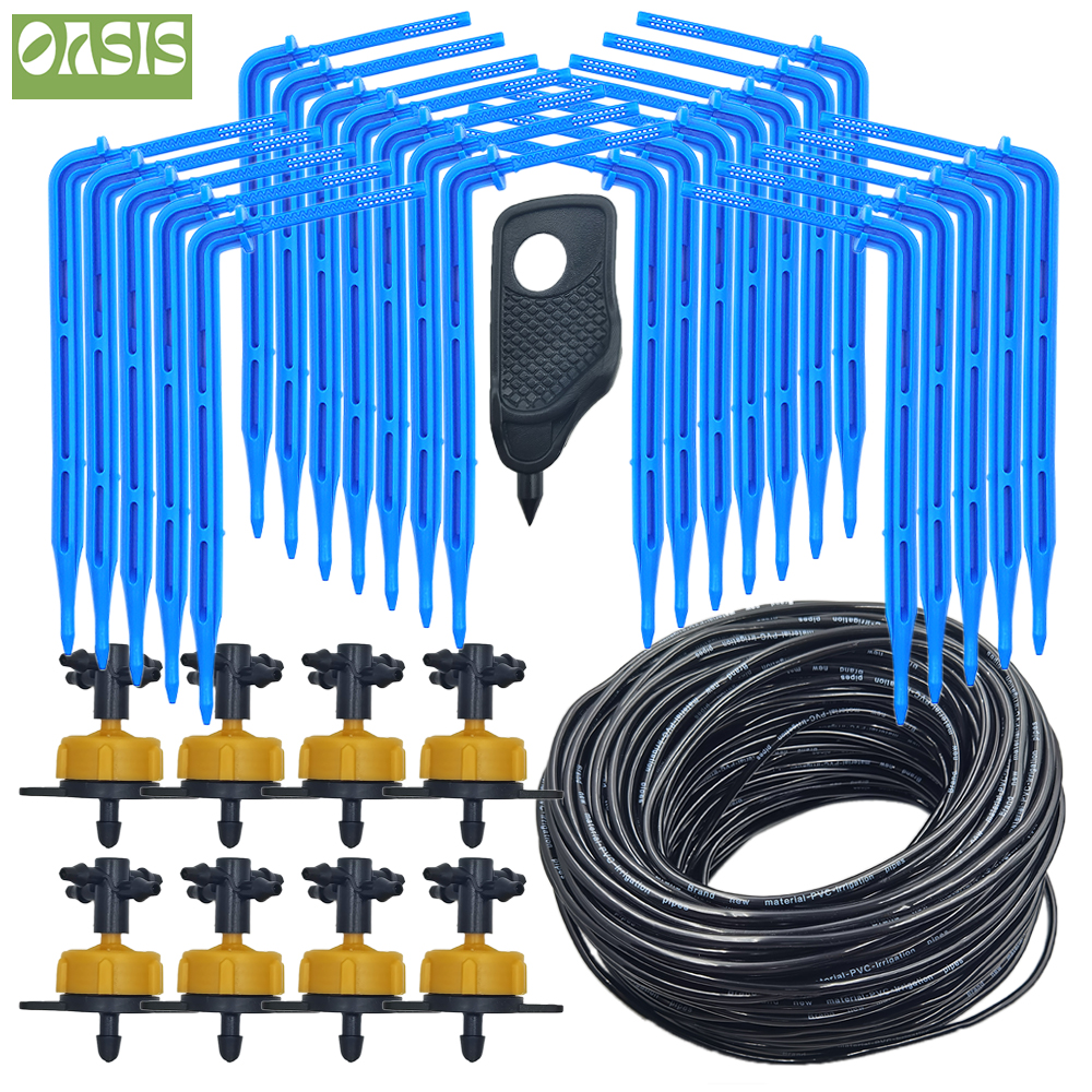 Kas Druppelirrigatie 4-weg 3/5mm Druppelpijl 2-weg Zender Irrigatie Watering Systeem voor Pot Tuin Gazon 10 set/20 set