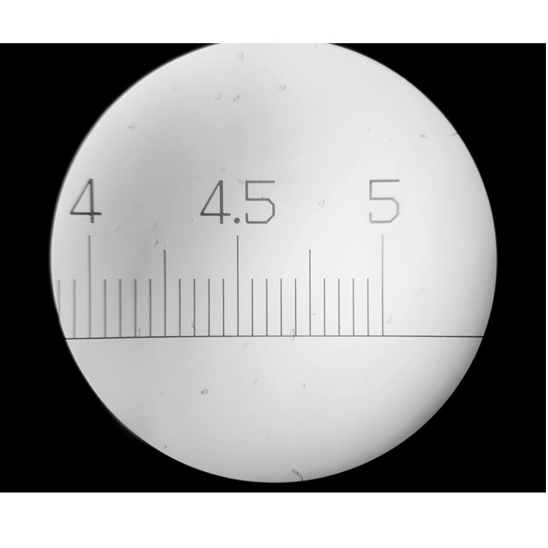 Micromètre oculaire DIV 0.05mm pour Microscope stéréo réticule oculaire règle croisée diamètre 18.5mm 24 mm calibrage