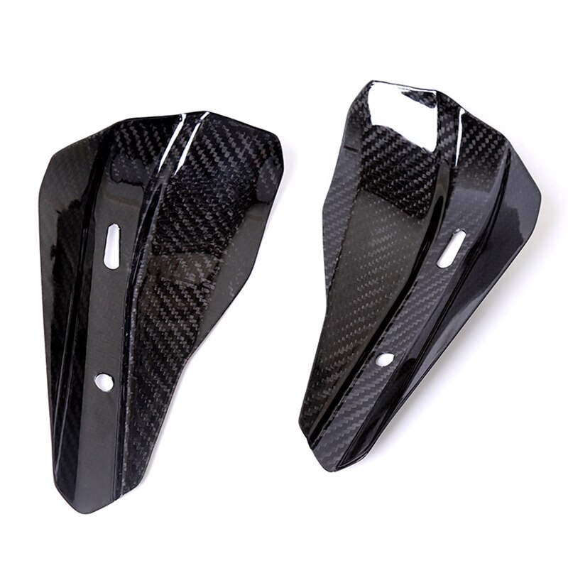 Motorfiets Universal Carbon Fiber Hand Guard Handguards Voor Motorfiets Wind Deflector Handguard Shield Modificatie Onderdelen