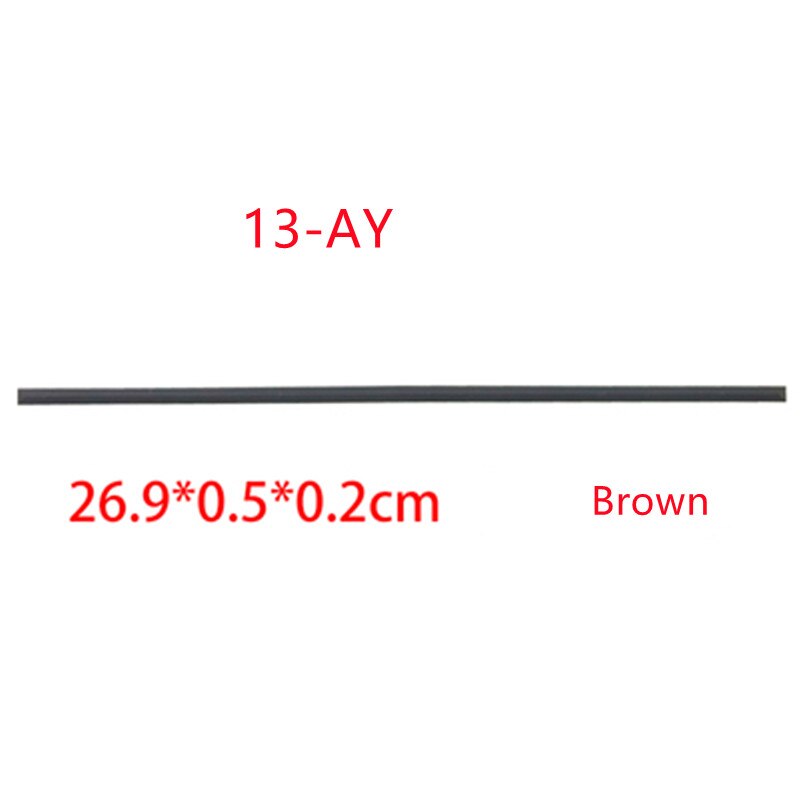 Laptop Gummi Streifen Für HP Neid Gespenst X360 15 -DF/ED/BP 13-AD/Ah/AP/AQ/AR Unterseite fallen Fuß Pad Oberfläche Laptop Gummi Füße 1 stücke: Braun 13-ay