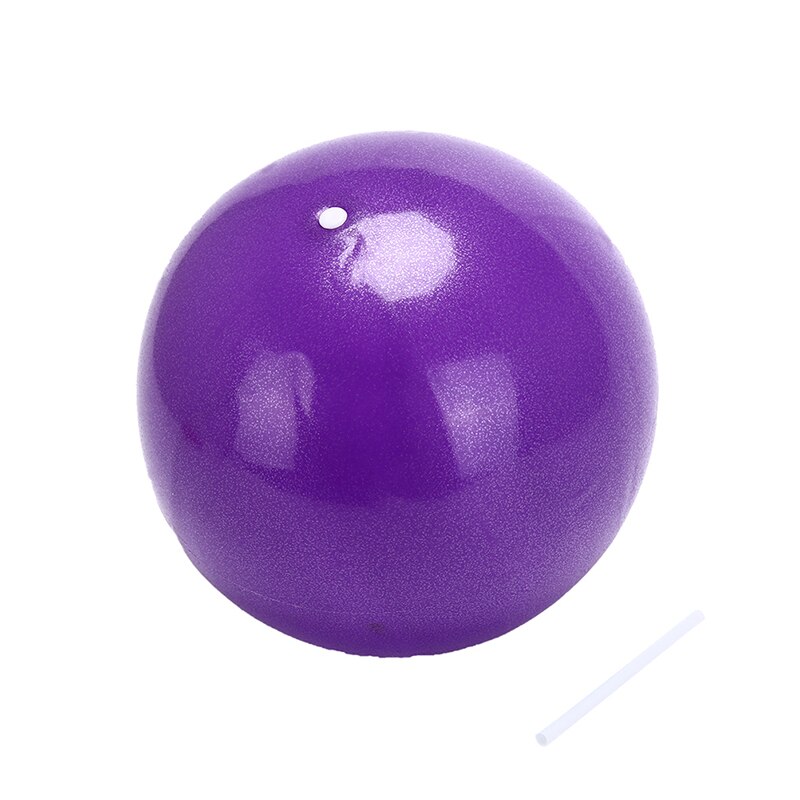 Pelota de gimnasia de 25cm para ejercicio, pelota de gimnasia para Fitness, Pilates, equilibrio, gimnasio, entrenamiento en interiores: purple