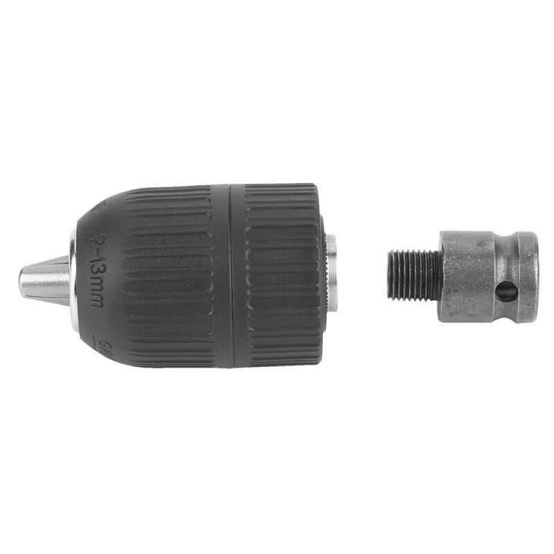 Mandril de taladro eléctrico sin llave de 50mm 2-13mm a 1/2-20UNF rosca y adaptador Plus