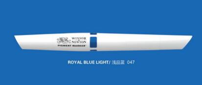 Winsor & Newton Pigment Markers Blue and Green Tones: Royal Blue