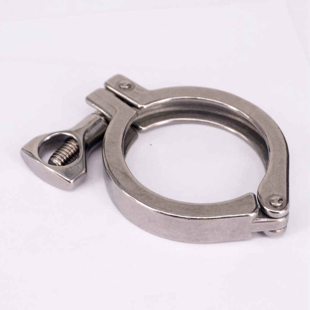 2" Tri Clamp fit Ferrule O/D 64mm 304 Stainless Steel Sanitary Fitting Clamp For Homebrew Diary Product