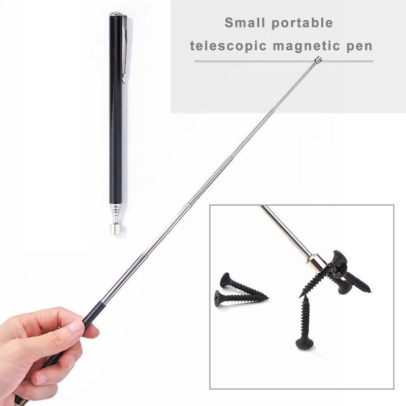 Magnetic Pick Up Rod Stick For Home Handheld Portable Hand Metal Telescopic Tools Magnet Suction Rod Z4L8