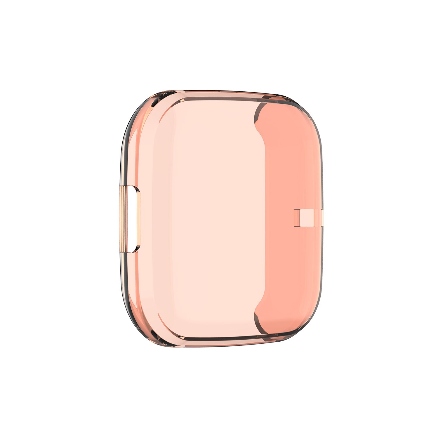 FIFATA Protective Shell For Fitbit Versa 2 Case Smart Watch Screen Protector TPU Cover For Versa2 Protection Frame Accessories: Orange 1