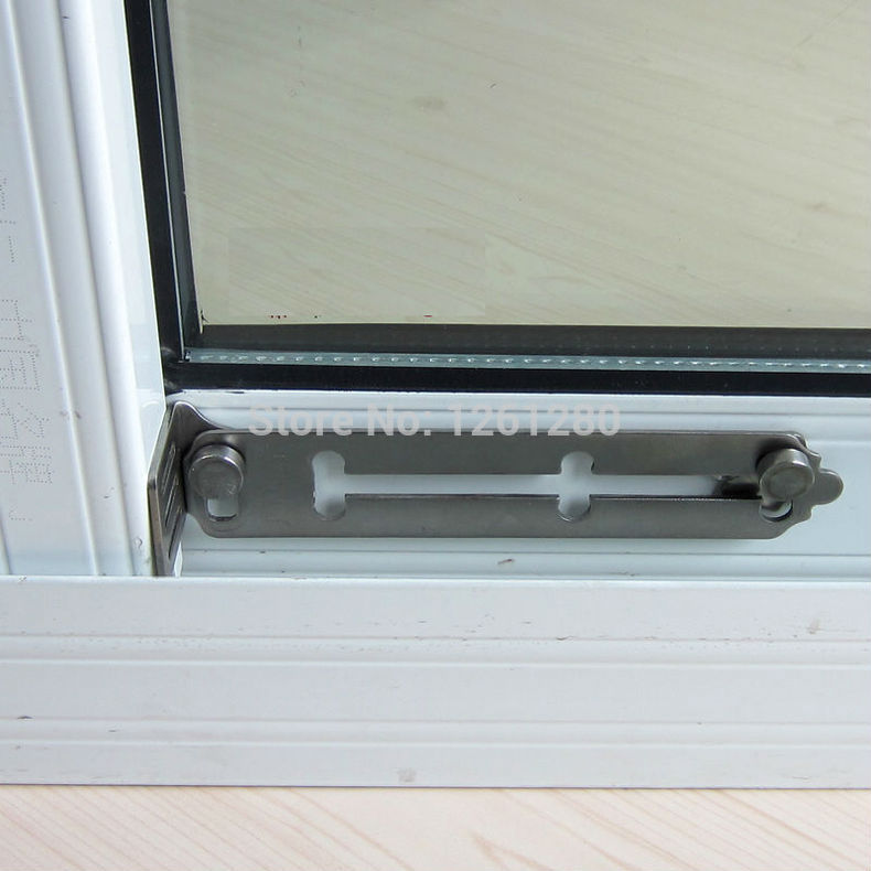 window latches Anti-theft deduction security chain buckle hotel home child window door bolt lock DIY hardware part