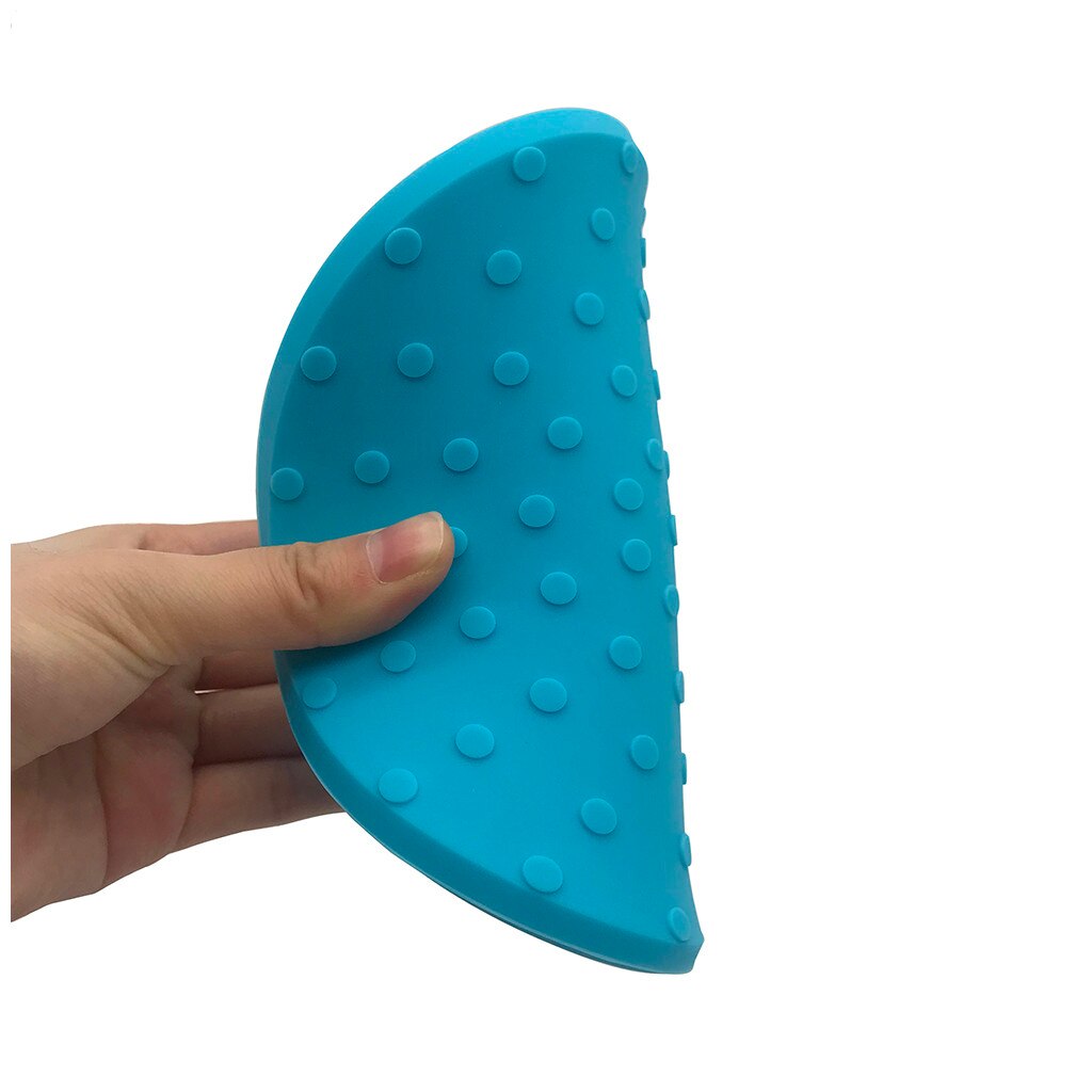 Rodilleras redondas pequeñas de Yoga, esterilla de Yoga de silicona completa para soporte de codo y rodilla, almohadilla protectora de silicona antideslizante para Fitness, deporte, gimnasio