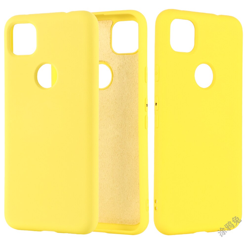 Liquid Silicone Case For Google Pixel 5a Soft Gel Rubber Protective Cover Pixel5a: Z6