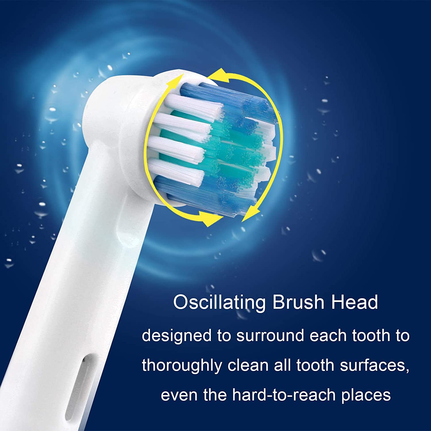 20×Replacement Brush Heads For Oral-B Electric Toothbrush Fit Advance Power/Pro Health/Triumph/3D Excel/Vitality Precision Clean