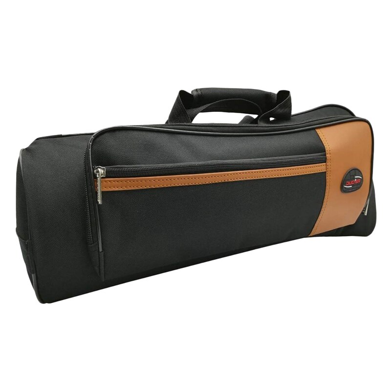 Trompet gigbag 8mm gevoerde zachte draagtas rugzak 600d waterafstotende oxfordstof met verstelbare schouderriem: Default Title